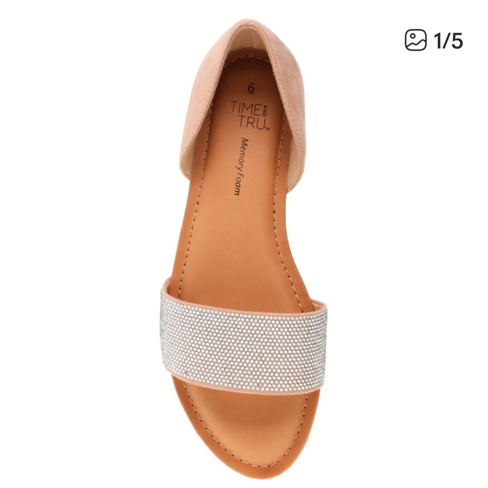 Time & Tru Womens Size 9 1/2W Wide